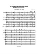 A Collection of Christmas Pieces for String Orchestra (individual tunes)