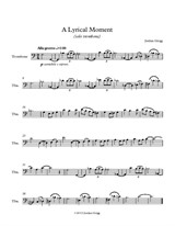 A Lyrical Moment (solo trombone)