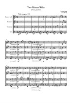 Two Minute Waltz (brass quartet)