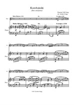 Korobeiniki (flute and piano)