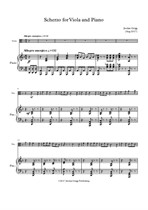 Scherzo for Viola and Piano