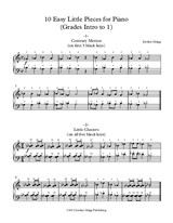 10 Easy Little Pieces for Piano (Grades Intro to 1)