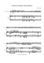 Sonata for Soprano Sax and Piano