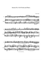 Sonata No.3 for Violin and Piano