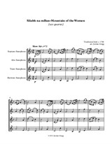 Sliabh na mBan - Mountain of the Women (sax quartet)