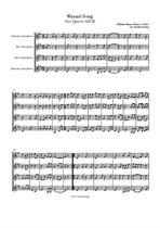 Wassail Song (Sax Quartet SATB)