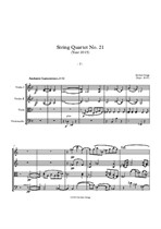 String Quartet No.21 (Year 2015)