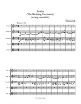 Svatba (The Wedding Procession) string ensemble