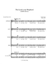 The Lord is my Shepherd (SATB Chorus)