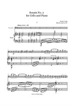 Sonata No.2 for Cello and Piano