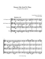 Nearer My God To Thee (arranged for Brass Quartet)