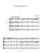 String Quartet No.29