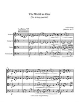 The World as One (for string quartet)