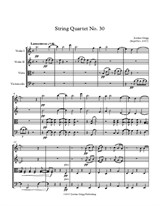 String Quartet No.30