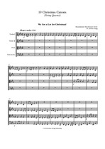 10 Christmas Canons (String Quartet)