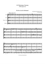 10 Christmas Canons (Wind Quartet)