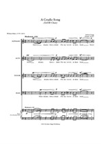 A Cradle Song (SATB Choir)