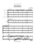Atmospheres (sax quartet and piano)