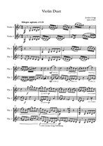 Violin Duet in G minor